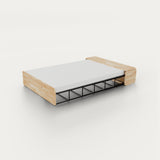 Roll bed Queen size White